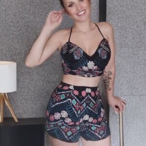 Two piece summer outfit